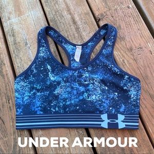 Under Armour Intimates & Sleepwear - Under ARMOUR Blue Racerback Sports Bra Under Armour Intimates & Sleepwear - Under ARMOUR Blue Racerback Sports Bra